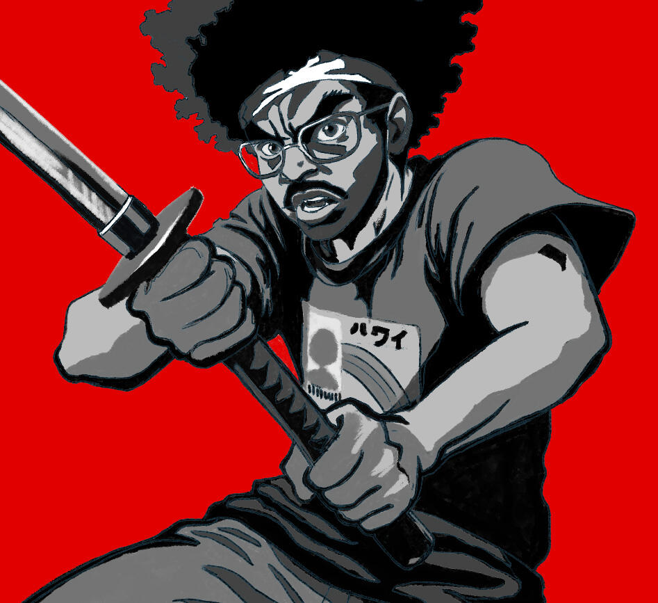 Afro Samurai Portrait